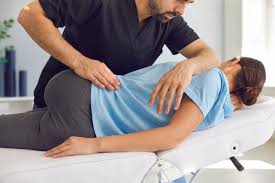 Chiropractor performing spinal manipulation treatment at Active Care Chiropractic London EC1